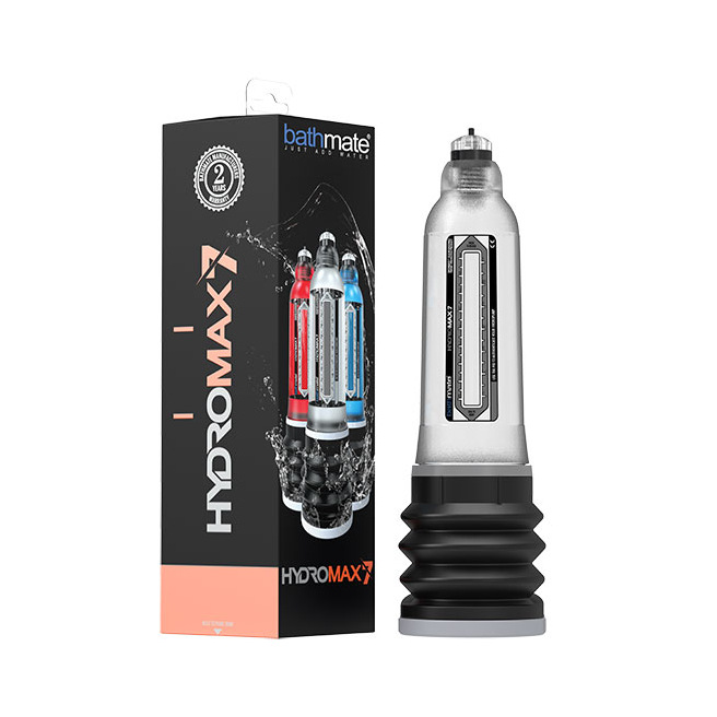 Bathmate - Pompe à pénis HydroMax7 Crystal Clear