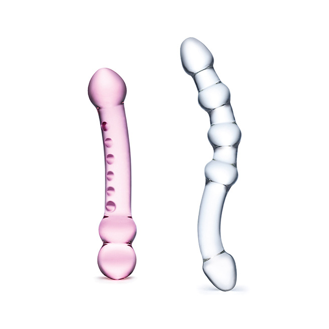 Glas - Kit de 2 Dildos en Verre Double Pleasure Set