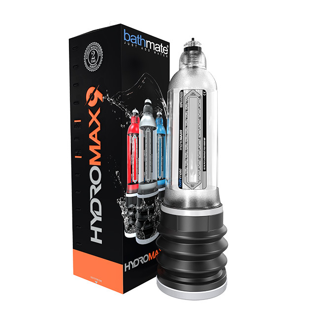 Bathmate - Pompe à pénis HydroMax9 Crystal Clear