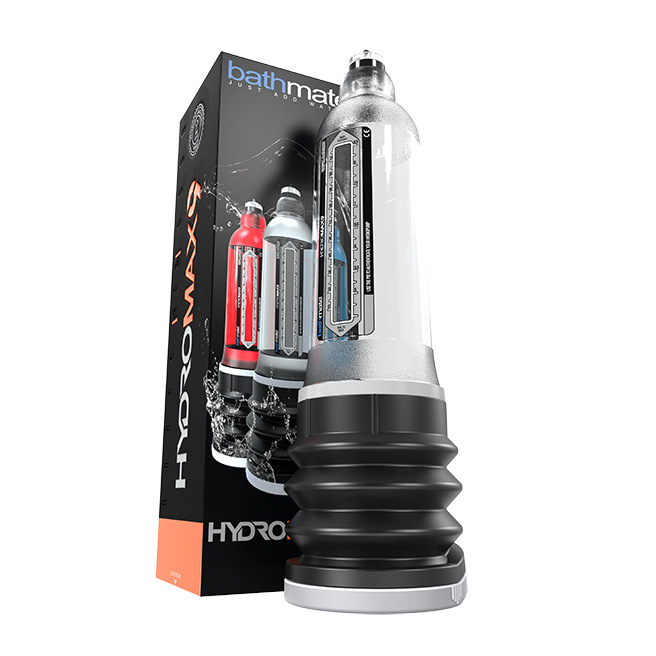 Bathmate - Pompe à pénis HydroMax9 Crystal Clear