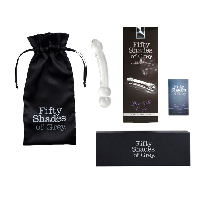 Fifty Shades of Grey - Dildo en Verre Drive Me Crazy