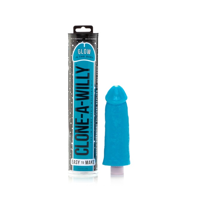 Clone-A-Willy - Kit Glow-in-the-Dark Blue