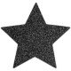 Bijoux Indiscrets - Cache-Tétons Flash Star Noir