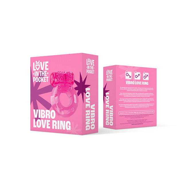 Love In The Pocket - Anneau d'Amour Vibrant