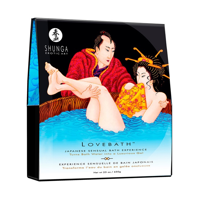 Shunga - Gelée de Bain LoveBath Océan