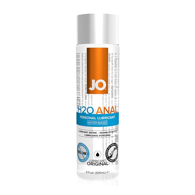 System JO - Lubrifiant Anal H2O 120 ml