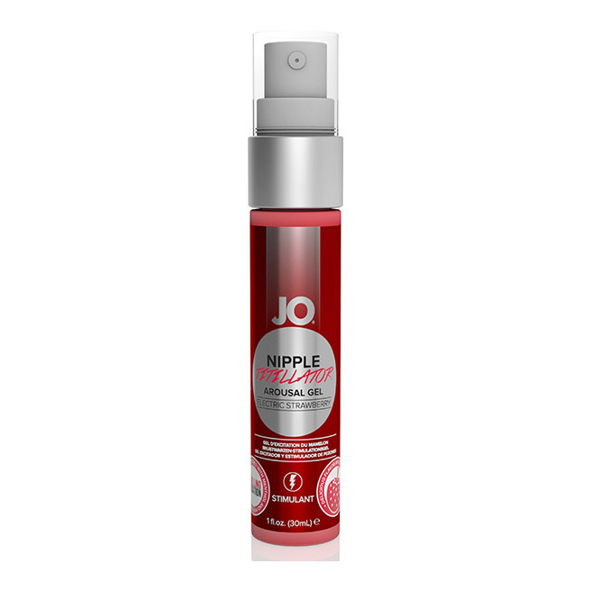 System JO - Gel Stimulant pour Tétons Fraise