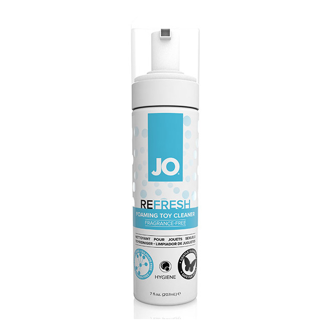 System JO - Nettoyant Sextoys Mousse Refresh 207 ml