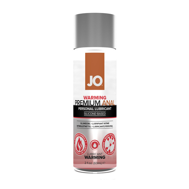 System JO - Lubrifiant Anal Silicone Premium Effet Chaud 60 ml