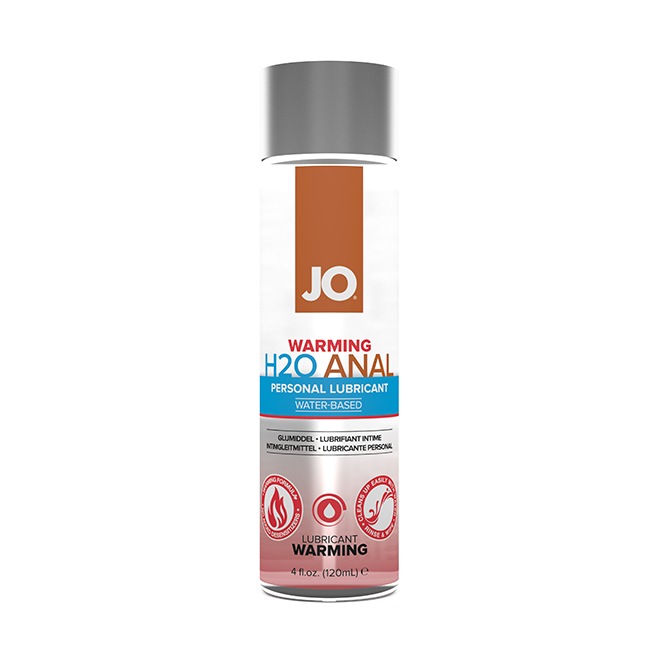 System JO - Lubrifiant Anal H2O Effet Chaud 120 ml