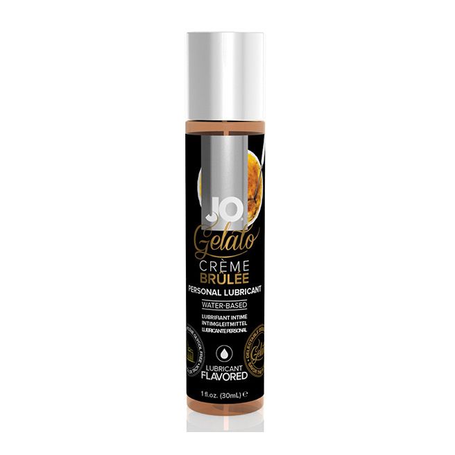 System JO - Gelato Crème Brulée Lubrifiant à base d'eau 30 ml