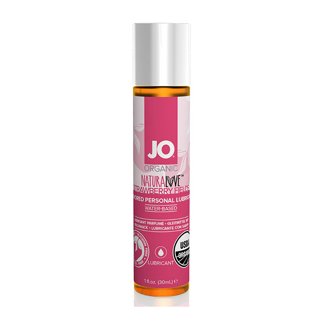 System JO - Lubrifiant Bio NaturaLove Fraise 30 ml