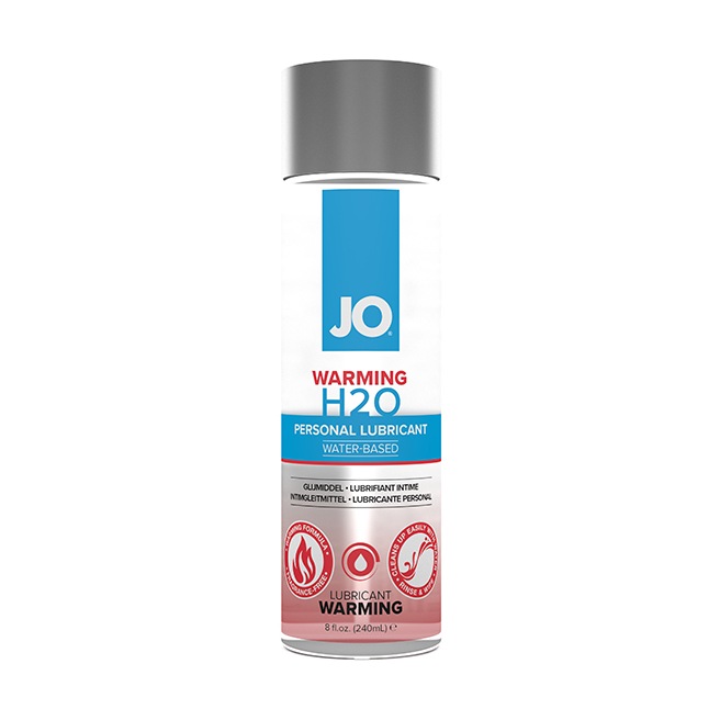 Système JO - H2O Lubrifiant Effet Chaud 240 ml