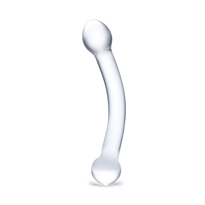 Glas - Dildo Incurvé en Verre Point-G Curved