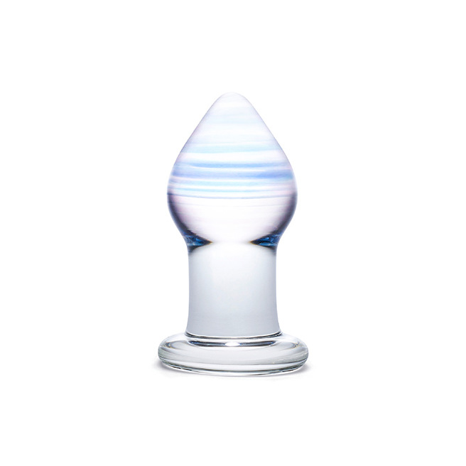 Glas - Plug Anal en Verre Amethyst Rain