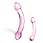 Glas - Double Dildo en Verre Double Trouble Violet