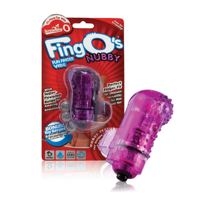 The Screaming O - Doigt Vibrant FingO Nubby
