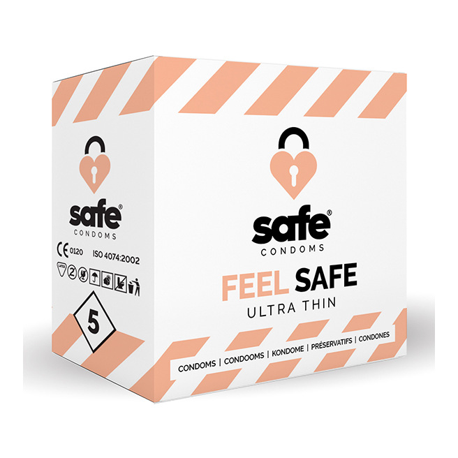 SAFE - Préservatifs - Ultra Thin (5 pcs)