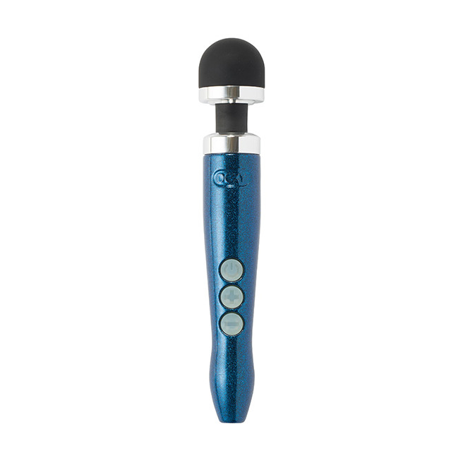 Doxy - Masseur à baguette rechargeable 3R moulé sous pression Blue Flame