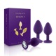 RS - Coffret 3 Plugs Booty Violet