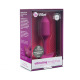 B-Vibe - Plug Snug Vibrant M Rose