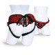 Sportsheets - Harnais Strap-On Red Lace Corsette