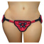 Sportsheets - Harnais Strap-On Red Lace Corsette : Grande Taille