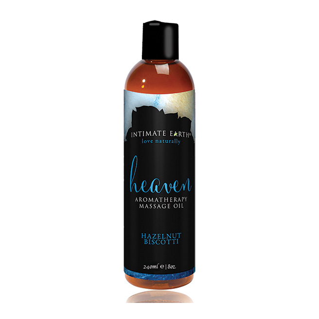 Intimate Earth - Huile de massage Heaven Hazelnut Biscotti 240 ml