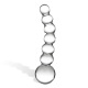 Glas - Dildo Anal en Verre Beaded