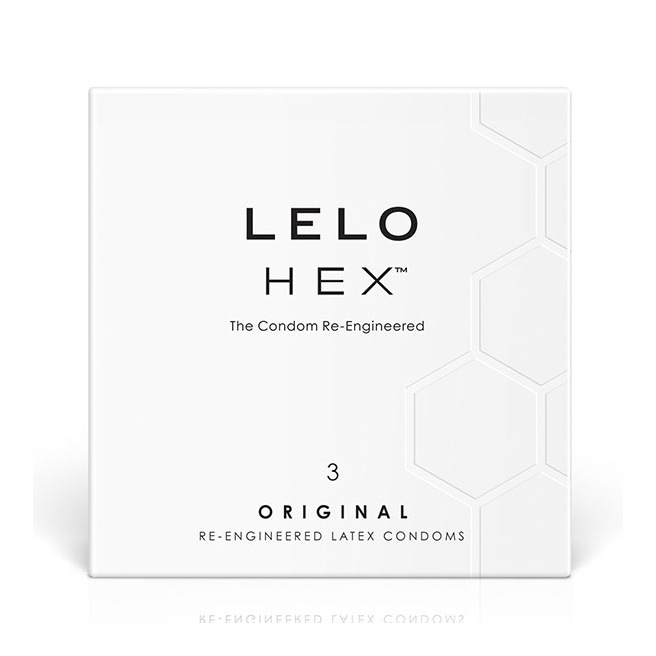 Lelo - Préservatifs HEX Original Pack de 3