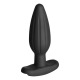 ElectraStim - Plug anal à bascule en silicone Noir Medium
