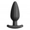 ElectraStim - Plug anal à bascule en silicone Noir Large
