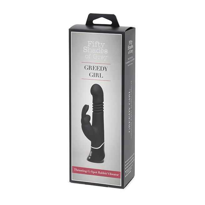 Fifty Shades of Grey - Vibromasseur Rabbit Va-et-Vient Greedy Girl