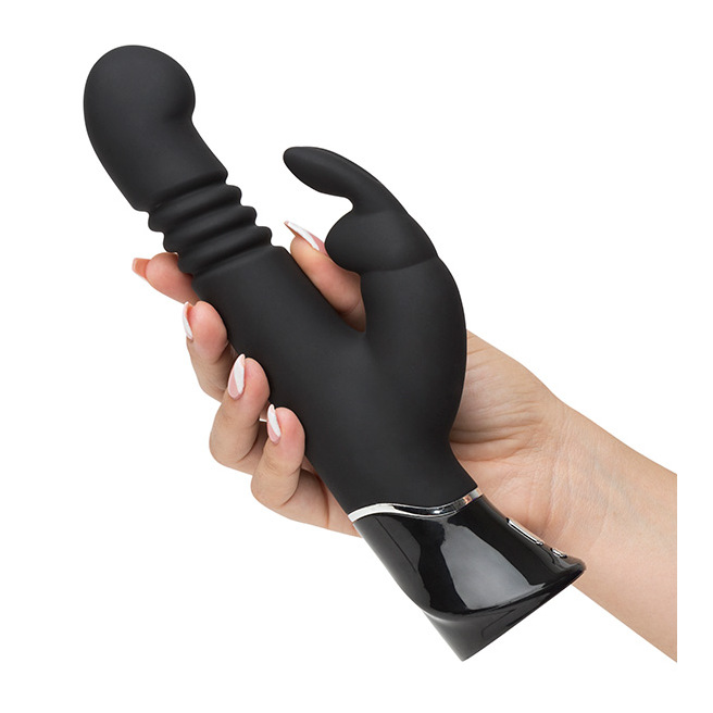 Fifty Shades of Grey - Vibromasseur Rabbit Va-et-Vient Greedy Girl