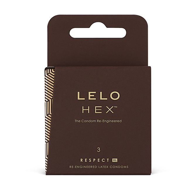 Lelo - Préservatifs HEX Respect XL Lot de 3