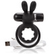 The Screaming O - Anneau Vibrant Rechargeable Rabbit Ohare Noir