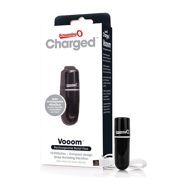 The Screaming O - Stimulateur Bullet Rechargeable Vooom