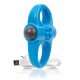 The Screaming O - Anneau Vibrant Rechargeable Yoga Bleu