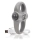 The Screaming O - Anneau Vibrant Rechargeable Yoga Gris