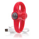 The Screaming O - Anneau Vibrant Rechargeable Yoga Rouge