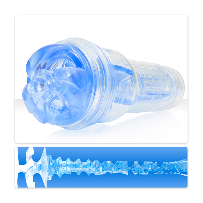 Fleshlight - Masturbateur Turbo Thrust Blue Ice