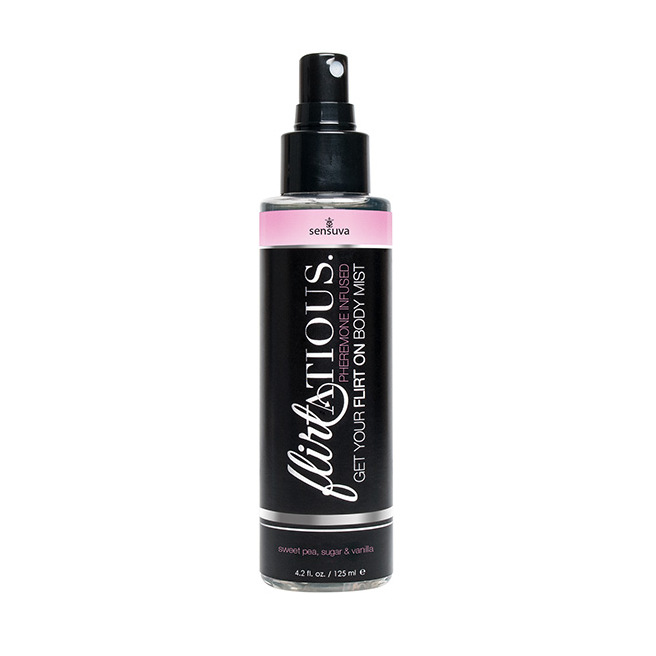 Sensuva - Brume pour le corps Flirtatious Pheromone Sucre vanille et pois sucré 125 ml