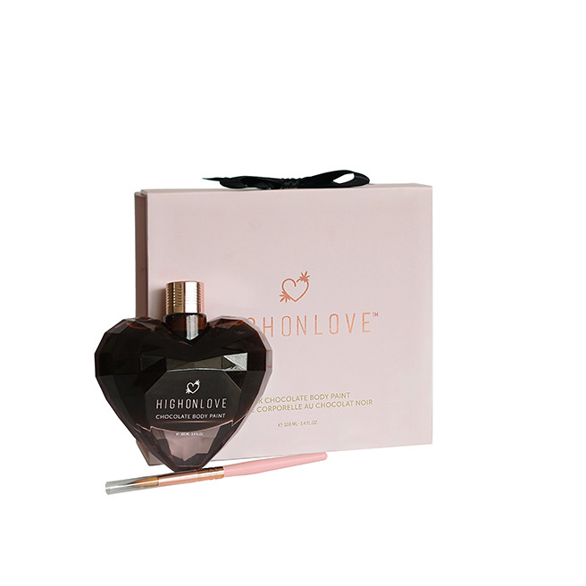 HighOnLove - Peinture corporelle au chocolat noir 100 ml