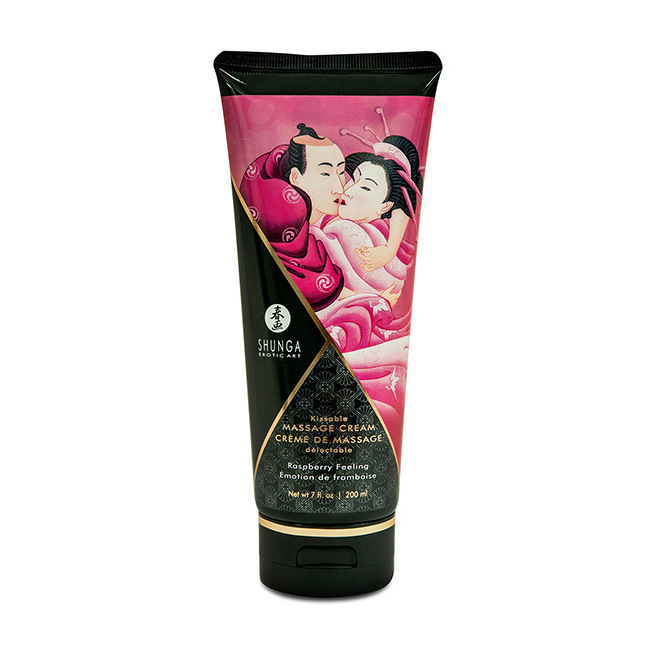 Shunga - Crème de massage Framboise 200 ml