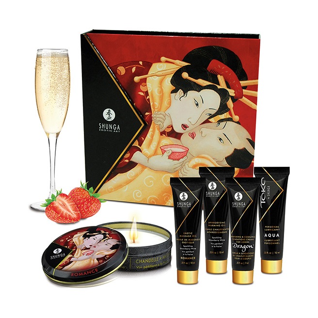Shunga - Vin pétillant à la fraise Geisha