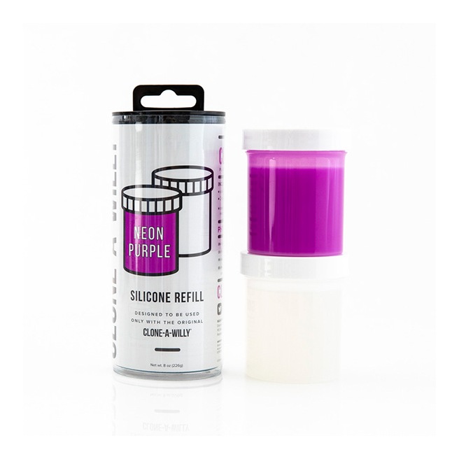 Clone-A-Willy - Recharge Silicone Violet Néon