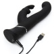 Happy Rabbit - Vibromasseur Rabbit G-Spot Stroker Noir