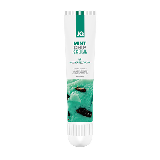 System JO - Gel Stimulant Froid & Aromatisé Mint Chip Chill 10 ml