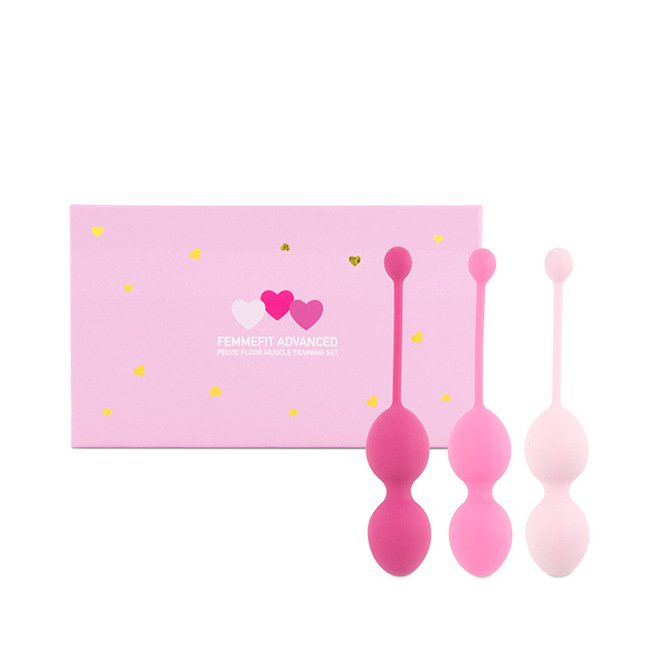 FeelzToys - Kit d'Entrainement pour le Périnée FemmeFit Advanced (3 pièces)