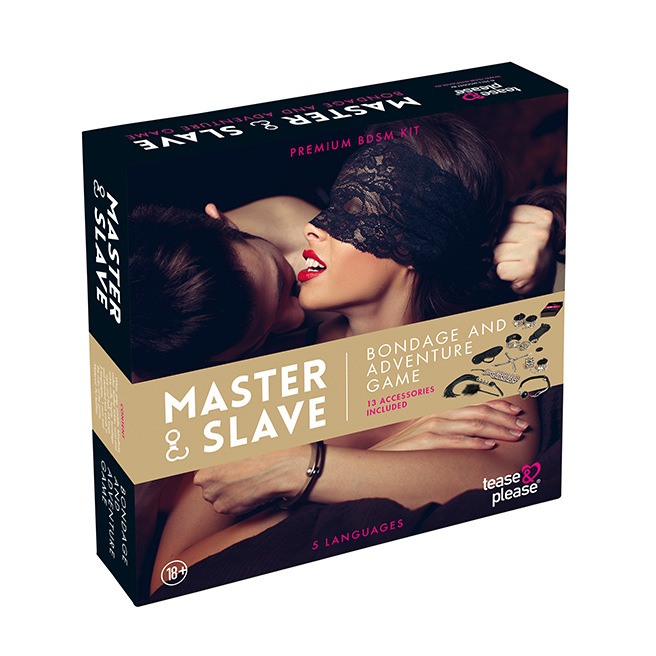 Master & Slave - Jeu & Kit d'initiation au Bondage (NL-EN-DE-FR-ES-IT-SE-NO-PL-RU)